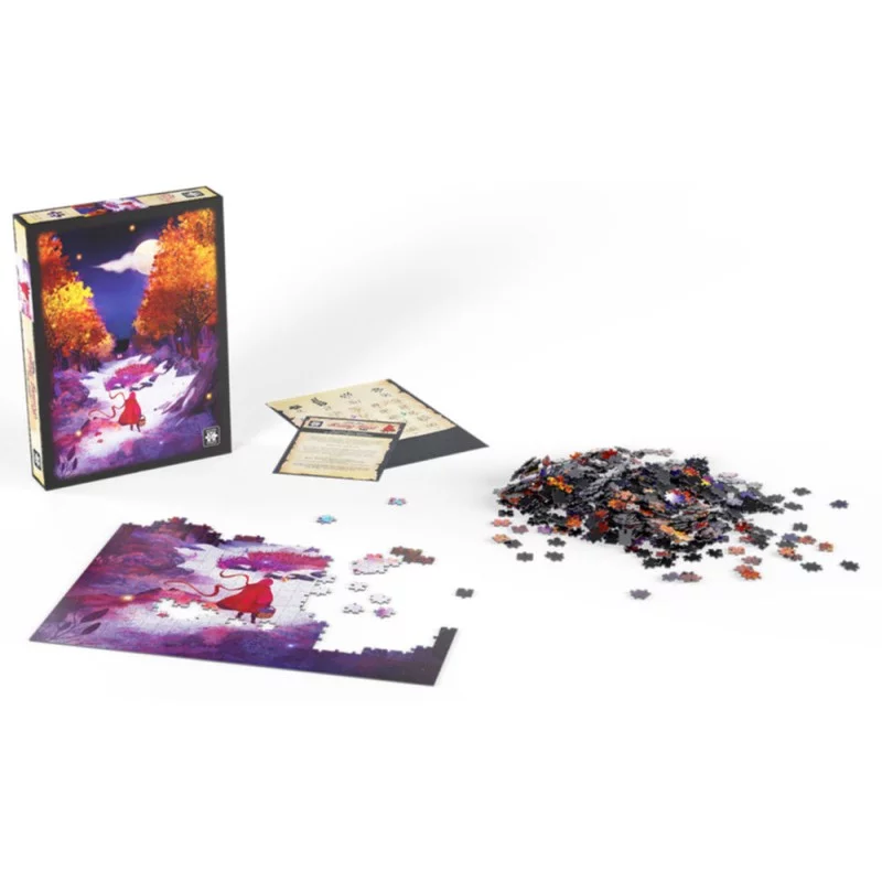 Puzzle magnétique petit chaperon rouge