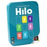 Boîte du jeu de société Hilo : plongez dans ce jeu de cartes et de stratégie.