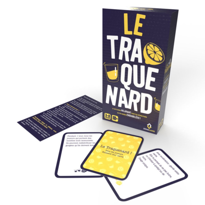 ZENAGAME Le Traquenard Le Jeu Alcool de 300 Cartes Fun et