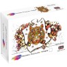 Puzzle en bois arc-en-ciel TIGRE - Puzzle Gigamic