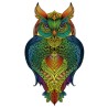 Rainbow Wooden Puzzle HIBOU - Puzzle Gigamic