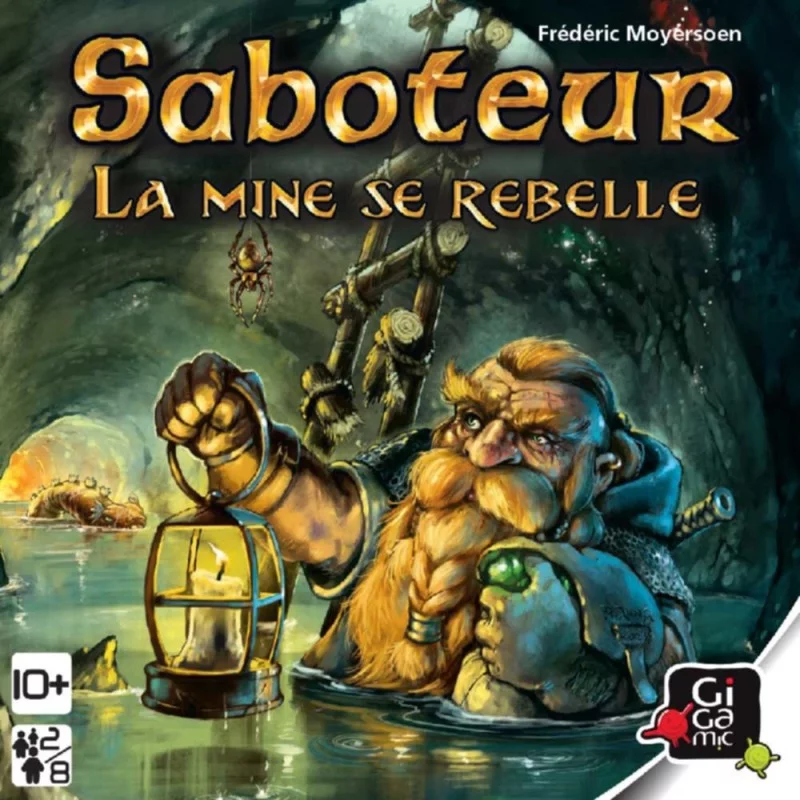 Saboteur (2015). Jeux de parcours. Créé par Frederic Moyersoen. Édité par  Gigamic