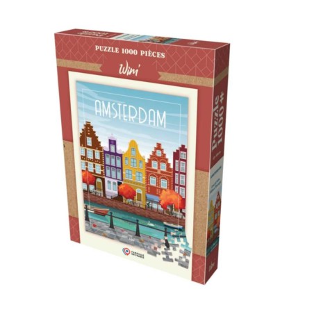 WIM AMSTERDAM - PUZZLE - JEUX DE SOCIETES GIGAMIC