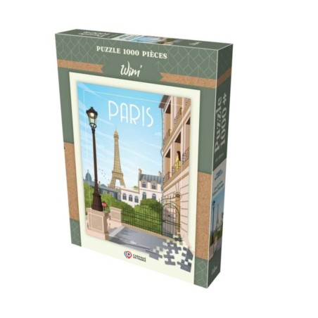 WIM PARIS MA BELLE - PUZZLE - JEUX DE SOCIETES GIGAMIC