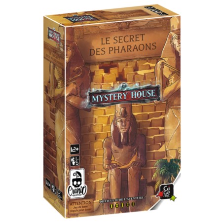 MYSTERY HOUSE LE SECRET DES PHARAONS - JEUX DE REFLEXION - JEUX DE SOCIETES GIGAMIC