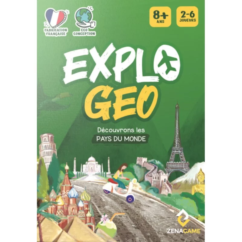 Explodino ,Jeu de société famille Zenagame & Gigamic