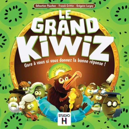 Le grand Kiwiz - Couverture - Jeu de quiz Gigamic et Studio H