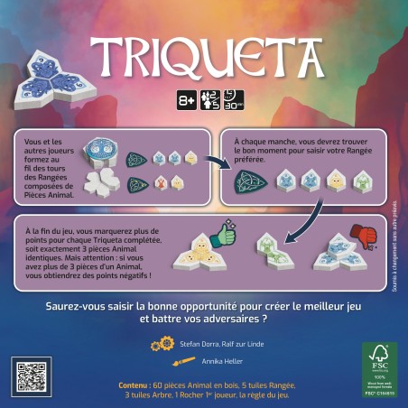 Triqueta - Jeu de stratégie - explication- Gigamic