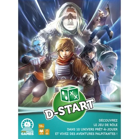 D-Start - Jeu de rôle - Couverture - Gigamic