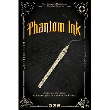 Phantom Ink - Couverture - jeu de société Gigamic