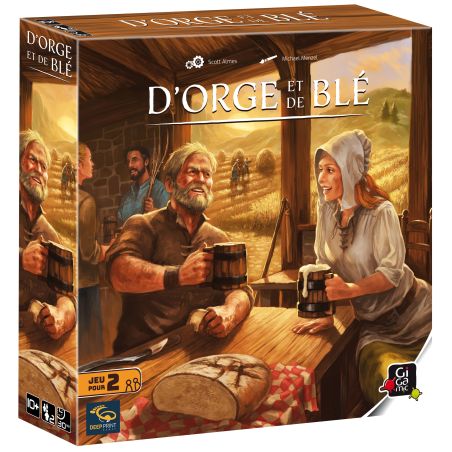 D’orge et de blé - boîte - jeu de société 2 joueurs Gigamic