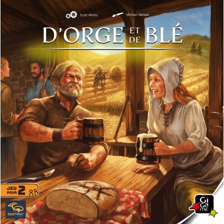 D’orge et de blé - couverture - jeu de société 2 joueurs Gigamic