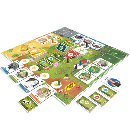 Miller Zoo - contenu- Jeu famille Gigamic