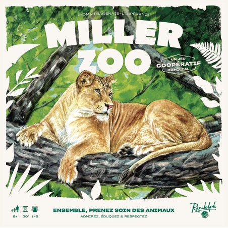 Miller Zoo - couverture - Jeu famille Gigamic