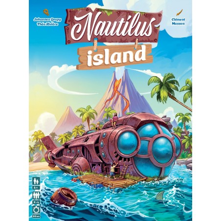 Nautilus Island - couverture - Jeu de société Gigamic