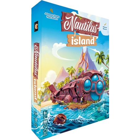 Nautilus Island - Boite - Jeu de société Gigamic