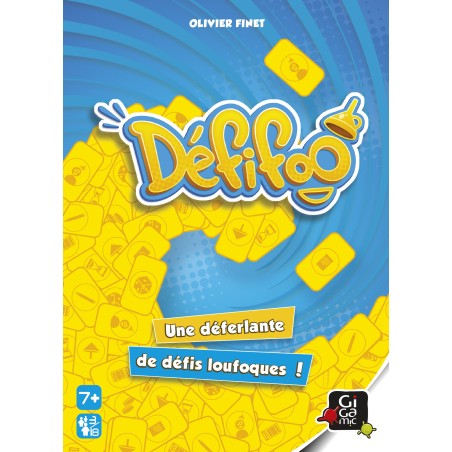 Défifoo - Couverture du jeu de société Gigamic