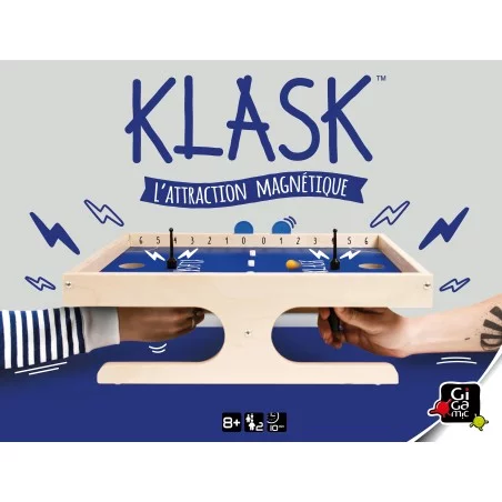 Klask - Couverture du jeu d'adresse Gigamic