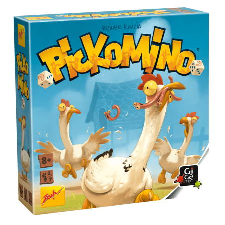 Pickomino, boîte du jeu de dés Gigamic