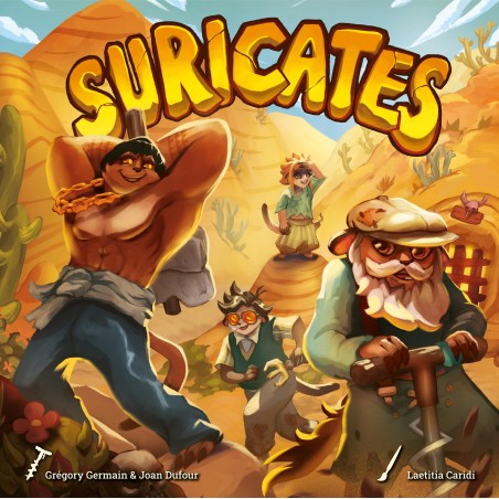 Suricates | Boite du jeu de société Oka Luda