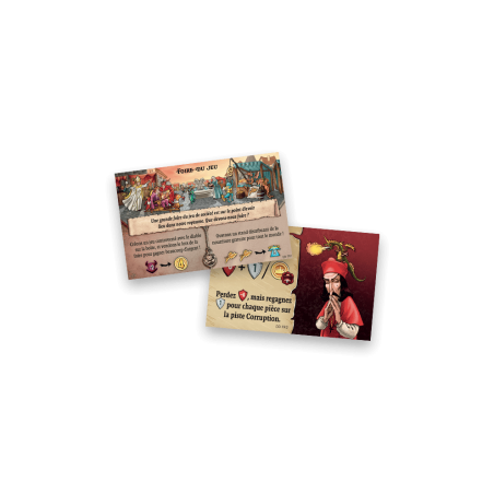 Goodies de jeux de société du magazine Plato