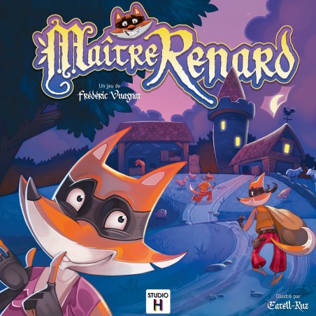 Maitre Renard - Couverture du jeu de société pour enfant