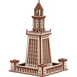 Mr. Playwood : Phare d'Alexandrie - Puzzle 3D en bois