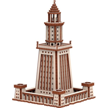 Mr. Playwood : Phare d'Alexandrie - Puzzle 3D en bois