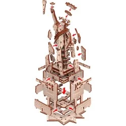 Mr. Playwood : Statue de la liberté - puzzle en bois 3D