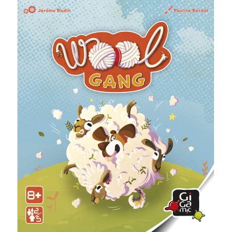 Wool Gang - Couverture du jeu familiale Gigamic