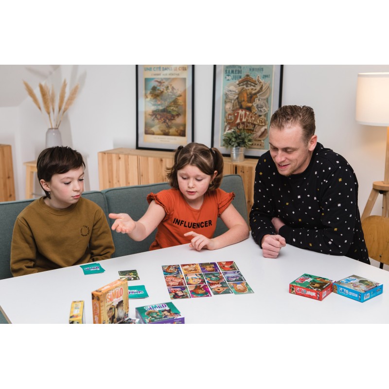 2 sans 3 ,Jeu de cartes logique pour enfants ,voyages ,Gigamic