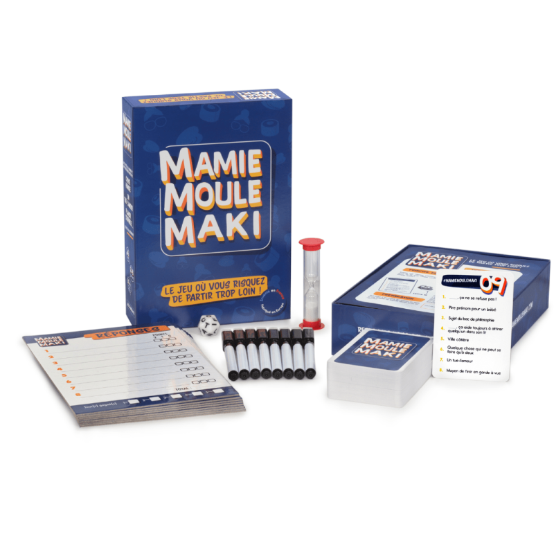 Acheter Mamie Moule Maki - Jeux de société d'ambiance - Gigamic - Monsieur  Dé