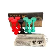 Tossit : Rouge-Cyan, lancez les fléchettes et approchez-vous du Jack !
