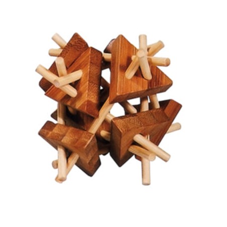 Casse-tête bambou ,triangles