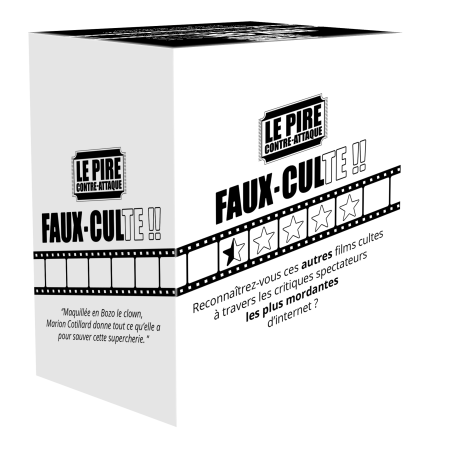 Boite de Faux-Culte : Le Pire Contre-Attaque. Le jeu de quiz cinéma Gigamic