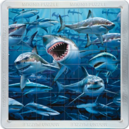 Méga Puzzle 3D ,requins