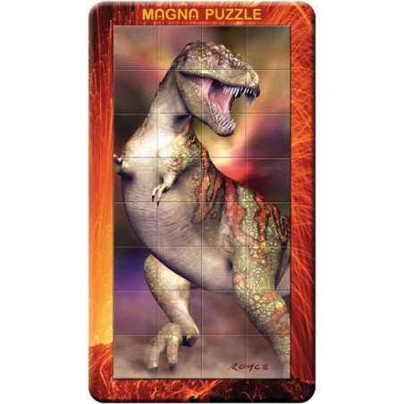 Portrait puzzle 3D ,T-rex