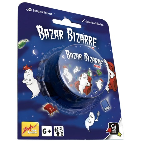 Embarquez Bazar Bizarre Mini partout avec vous dans cette version idéale à transporter !