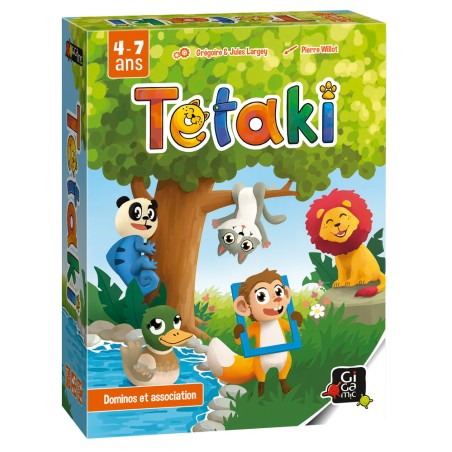 Jouez à Tetaki, le jeu de société pour enfant à partir de 4 ans !