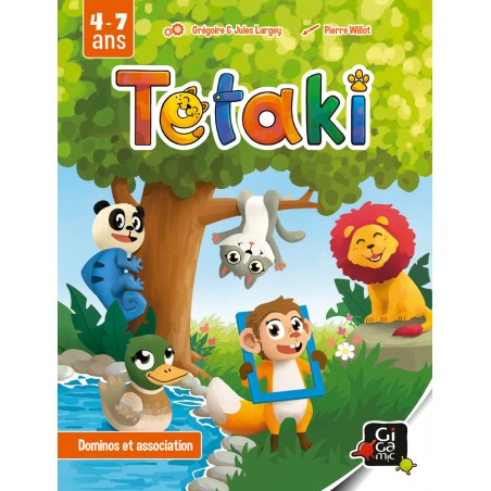 Tetaki, un jeu de dominos et d'association pour les petits