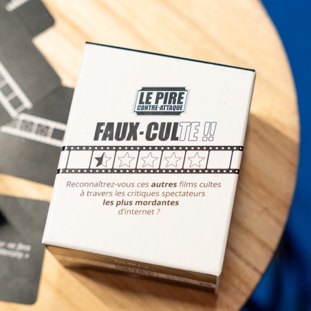Faux-Culte : Le Pire Contre-Attaque, boîte du jeu de société