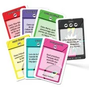 Cartes du jeu de quiz nostalgique, Talaref 90-2000