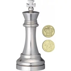 Huzzle : Chess King Silver