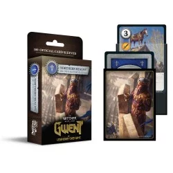 100 sleeves Gwent au format 65x90mm pour la faction Northern Realms