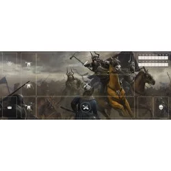 Design officiel du tapis de jeu Nilfgaard pour le jeu de société Gwent