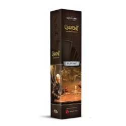 Boîte du tapis Gwent au motif bois naturel et élégant
