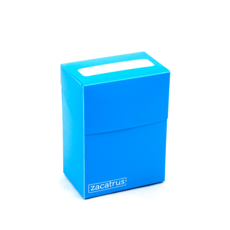 Protège ton deck avec la Deck Box Zacatrus Bleue