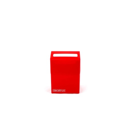 Deck Box rouge, protège tes cartes avec Zacatrus
