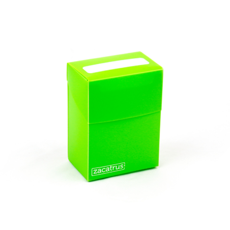 Deckbox verte, range tes cartes dans la boîte Zacatrus