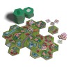 Tuiles du jeu coopératif Dorfromantik Sakura